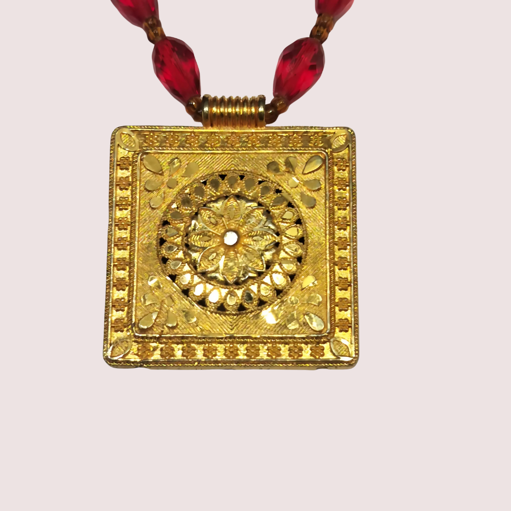 Golden Rose Aura Necklace