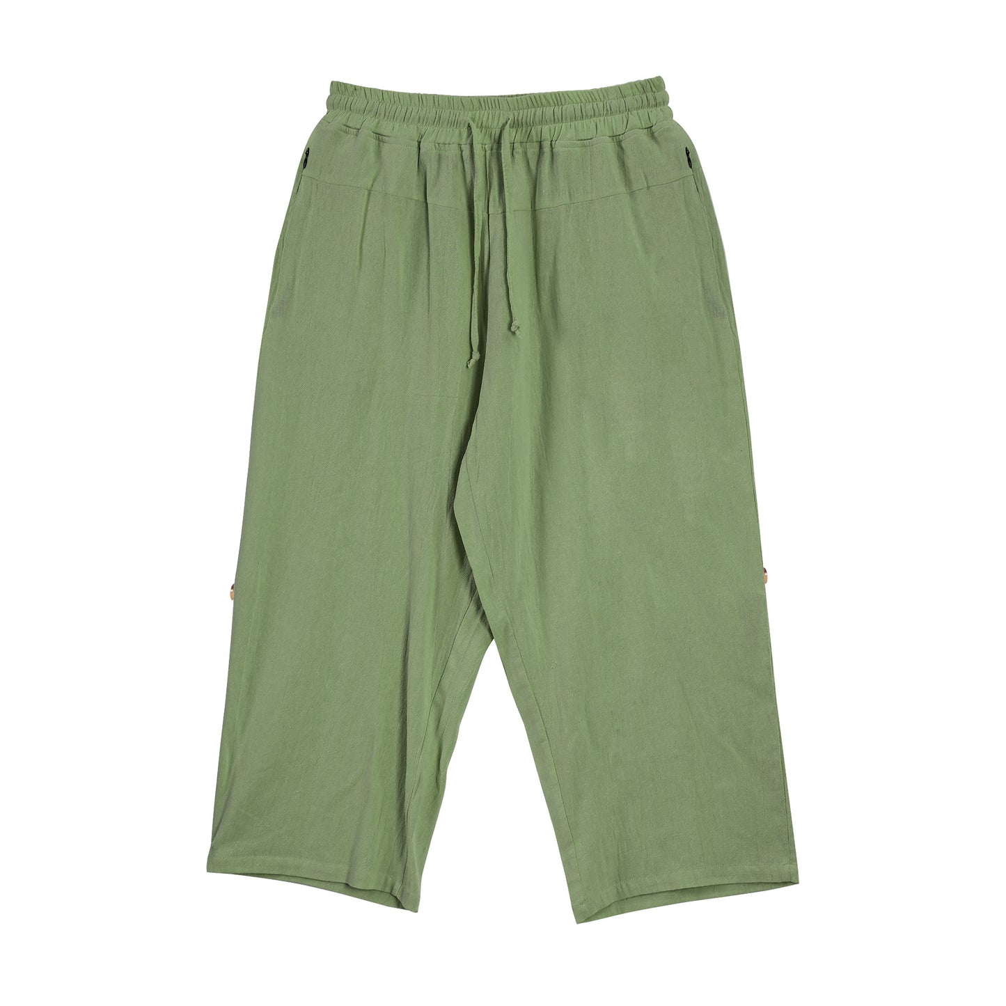 Cotton And Linen Casual Eighth Pants