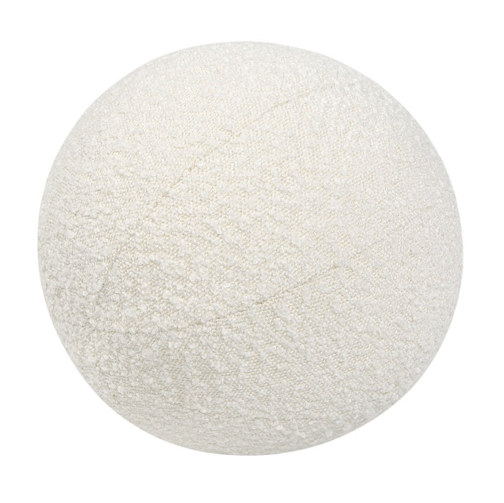 Luna 12 Inches  Round Spherical Decorative Ball Throw Pillow