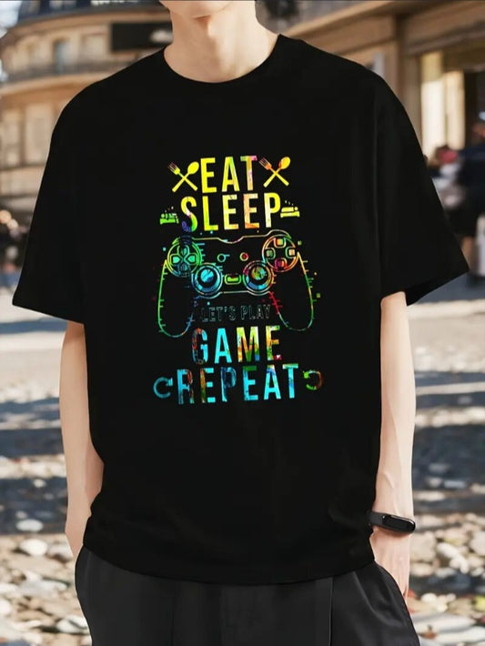 Men's Printed Short Sleeve T-Shirt