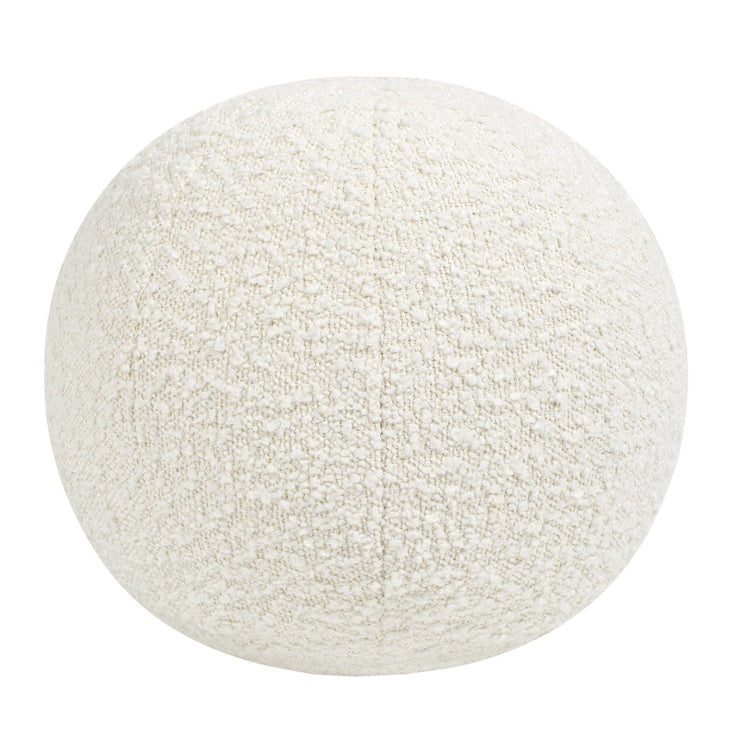 Luna 12 Inches  Round Spherical Decorative Ball Throw Pillow