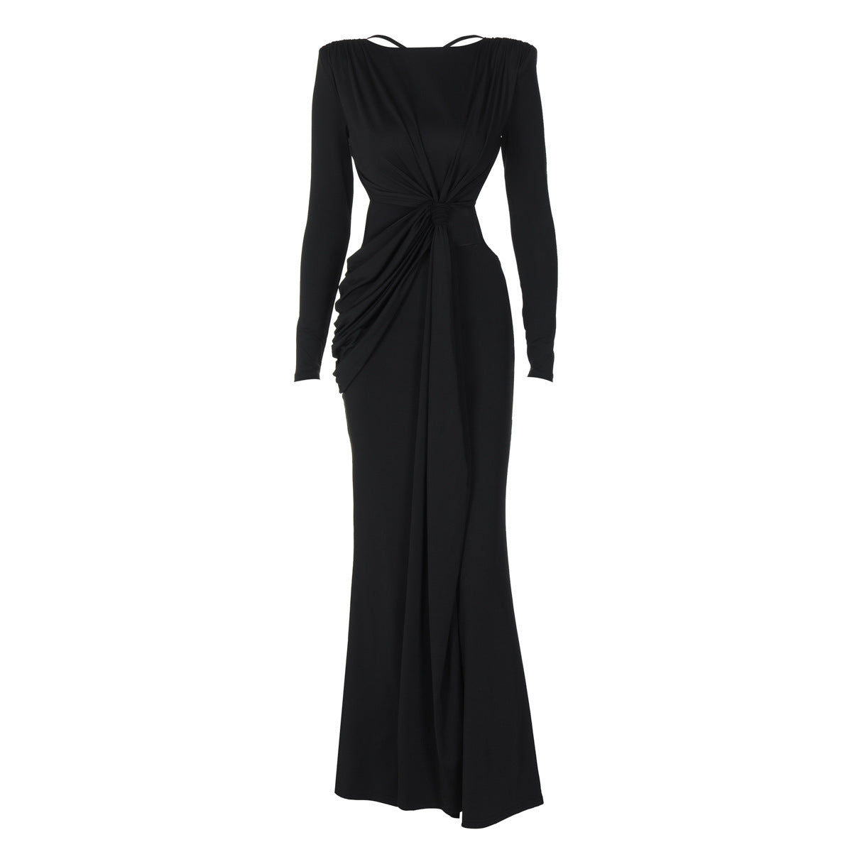 Women's S Slim-fit Long Sleeve Dress