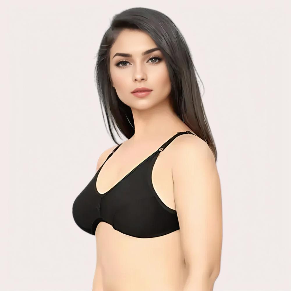 French Daina Essential Black: 2 Bras and 2 Panties Combo Set