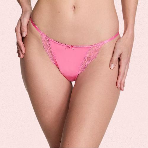 Crimson Whisper Lace Maid Costume &amp; G-String