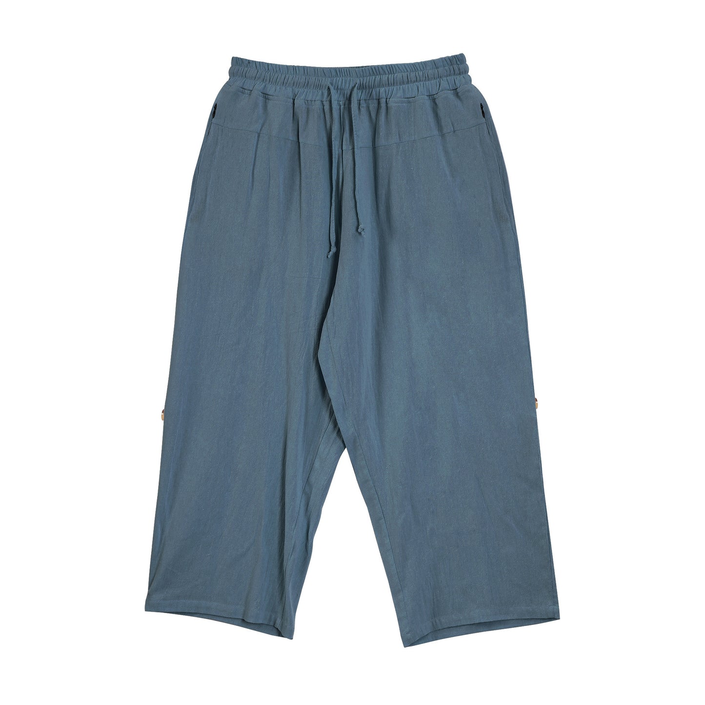 Cotton And Linen Casual Eighth Pants